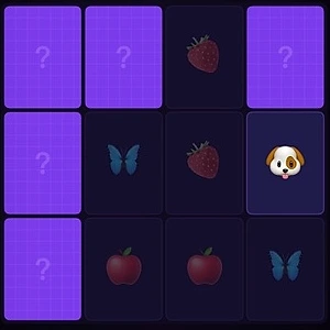 Memory Match Card Game Online · Free Brain Training Puzzle No Download